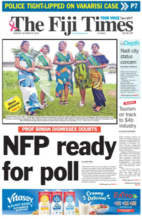 Cover of The Fiji Times