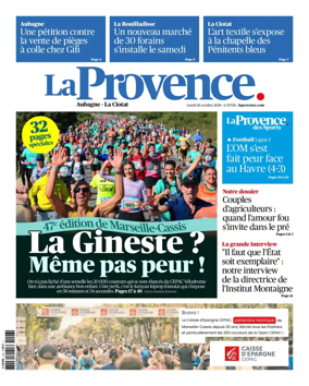 Cover of La Provence Aubagne-La Ciotat