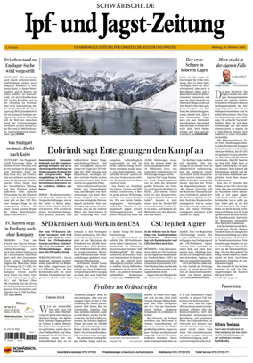 Cover of Ipf- und Jagst-Zeitung