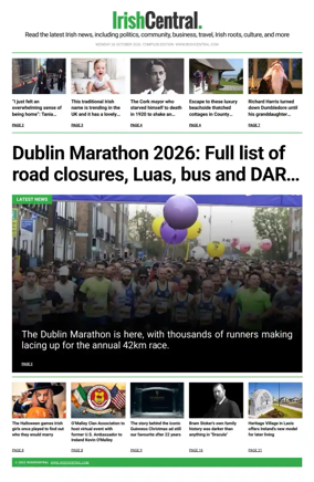 Cover of Irish Central