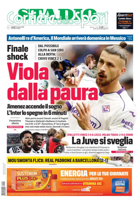 Cover of Corriere dello Sport Stadio (Firenze)