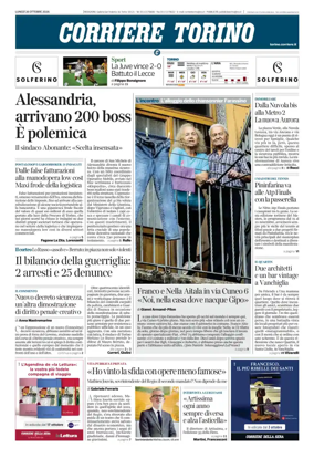Cover of Corriere Torino