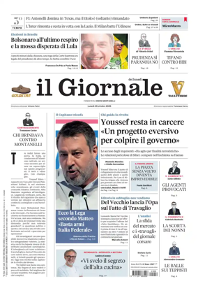 Cover of Il Giornale (Italy)
