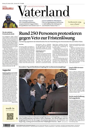 Cover of Liechtensteiner Vaterland
