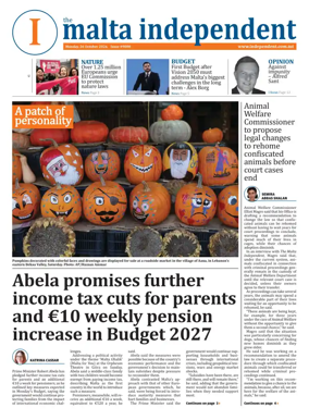 Cover of Malta Independent