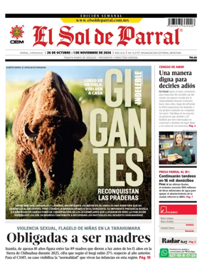 Cover of El Sol de Parral