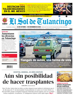 Cover of El Sol de Tulancingo