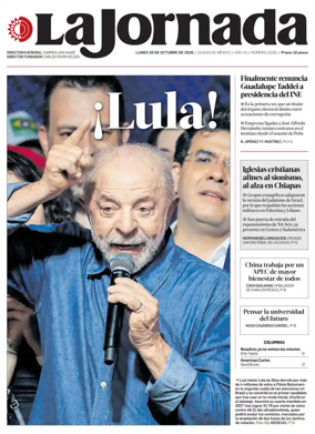 Cover of La Jornada