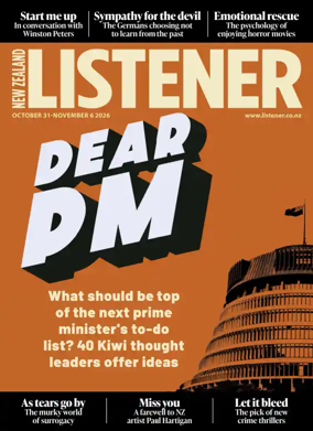 Cover of New Zealand Listener