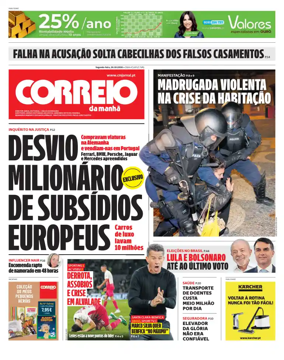 Cover of Correio da Manha