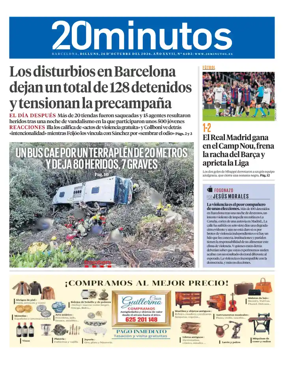 Cover of 20 Minutos Barcelona