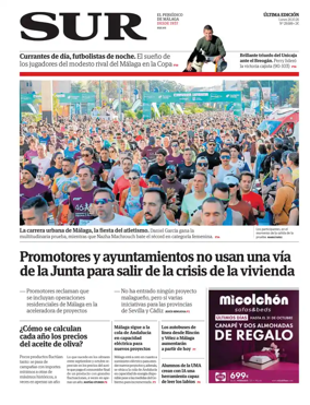 Cover of Diario Sur_Ultima