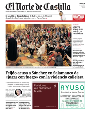 Cover of Norte de Castilla (Segovia)