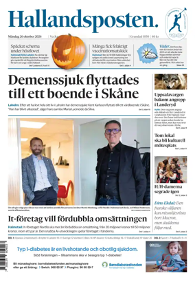 Cover of Hallandsposten