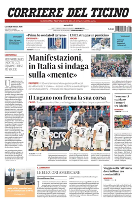 Cover of Corriere del Ticino