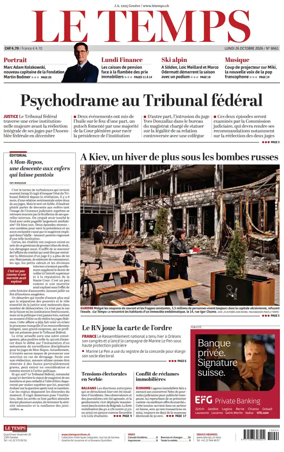 Cover of Le Temps