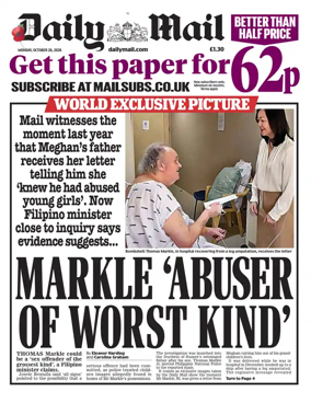 Cover of Daily Mail