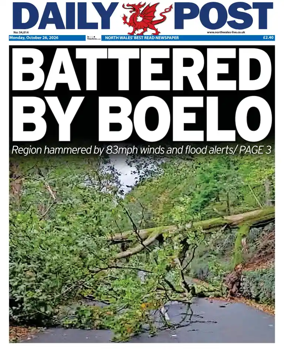 Cover of Daily Post (North Wales)