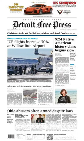 Cover of Detroit Free Press