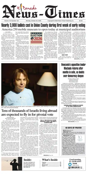 Cover of El Dorado News-Times
