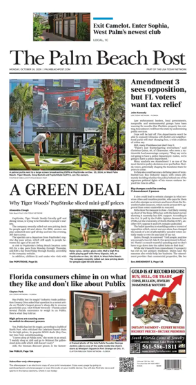 Cover of The Palm Beach Post