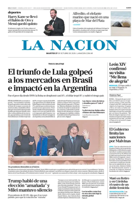 Cover of La Nacion
