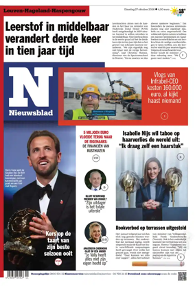 Cover of Het Nieuwsblad