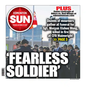 Cover of Edmonton Sun