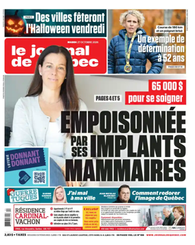 Cover of Le Journal de Quebec