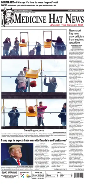 Cover of Medicine Hat News