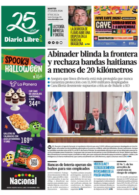 Cover of Diario Libre (Republica Dominicana)