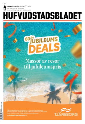 Cover of Hufvudstadsbladet