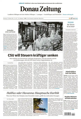 Cover of Donau Zeitung