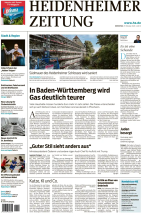 Cover of Heidenheimer Zeitung