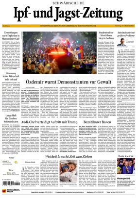 Cover of Ipf- und Jagst-Zeitung