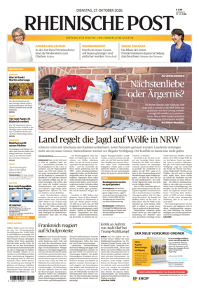 Cover of Rheinische Post Duesseldorf Meerbusch