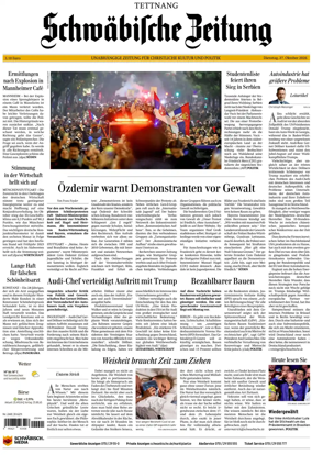 Cover of Schwabische Zeitung (Tettnang)