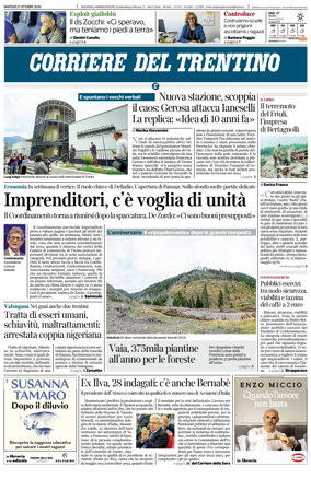 Cover of Corriere del Trentino