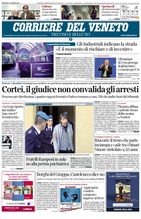 Cover of Corriere del Veneto (Treviso e Belluno)