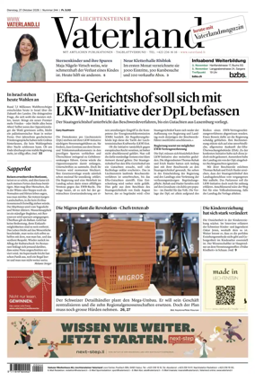 Cover of Liechtensteiner Vaterland