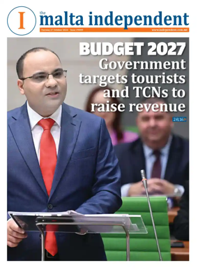 Cover of Malta Independent