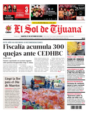 Cover of El Sol de Tijuana