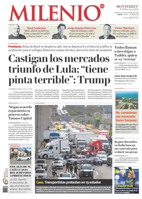 Cover of Milenio Monterrey