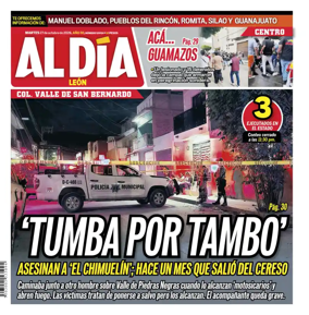 Cover of Periodico Al Dia (Leon)