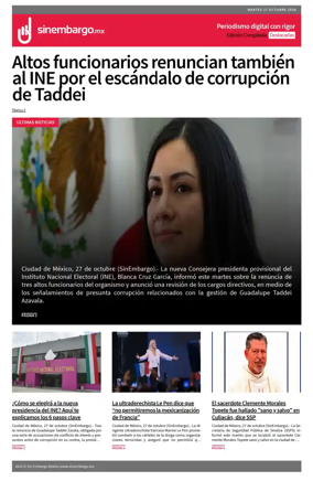 Cover of Sin Embargo destacadas