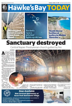 Cover of Hawke's Bay Today