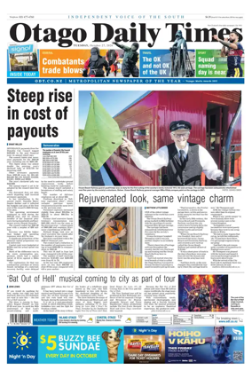 Cover of Otago Daily Times