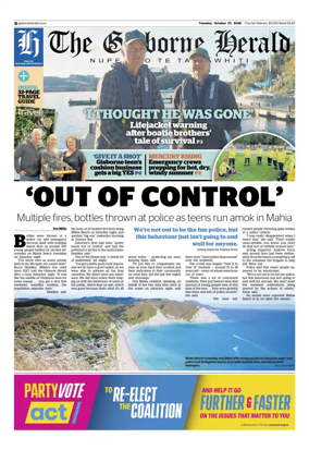 Cover of The Gisborne Herald