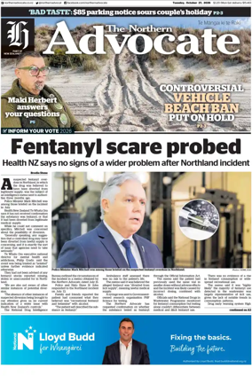 Cover of The Northern Advocate