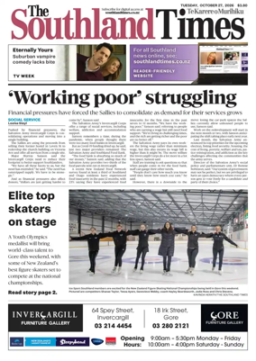 Cover of The Southland Times